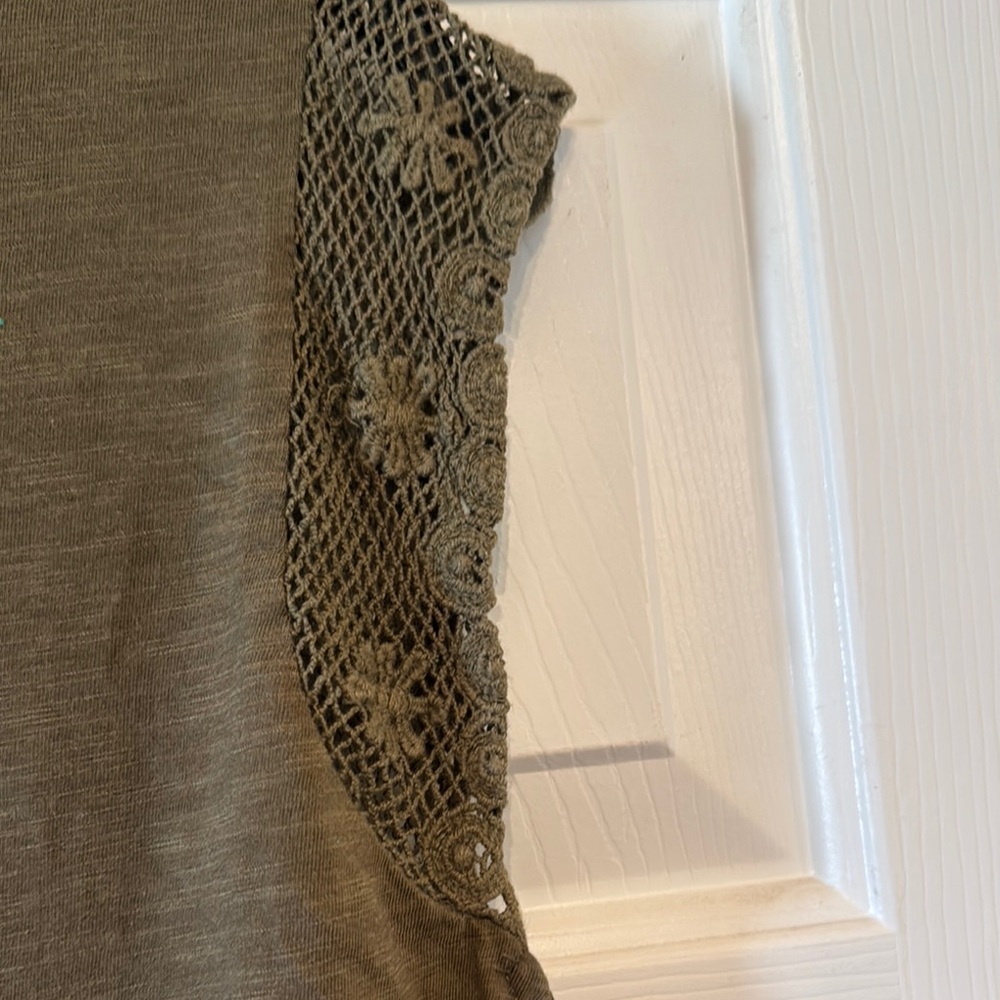 Ralph Lauren Olive Sleeveless Top - Picture 4 of 5